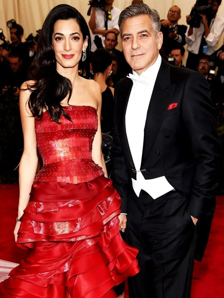 George Clooney & Amal Clooney 8.5 x 11 Candid Color Photograph Art Print Photo Collectibles:Photographic Images:Photographs Style Your Walls